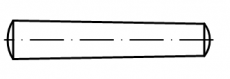 50 Stück rostfreie Edelstahl Kegelstifte DIN 1 - Form B - Werkstoff 1.4305 - 4 x 20 mm